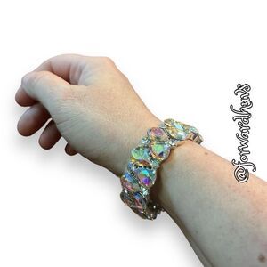 Aurora Borealis Stretch AB Bracelet